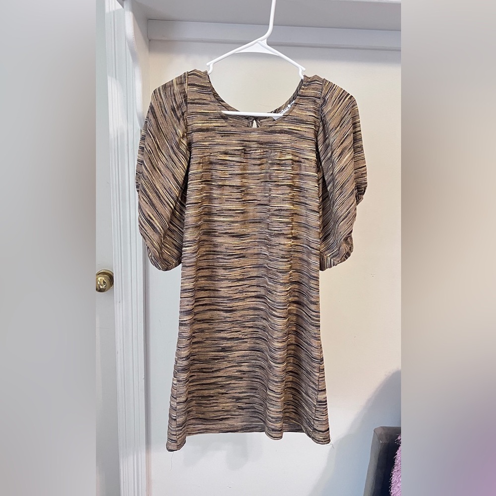 FINAL PRICE Christopher Deane Bubble Sleeve Shift Dress